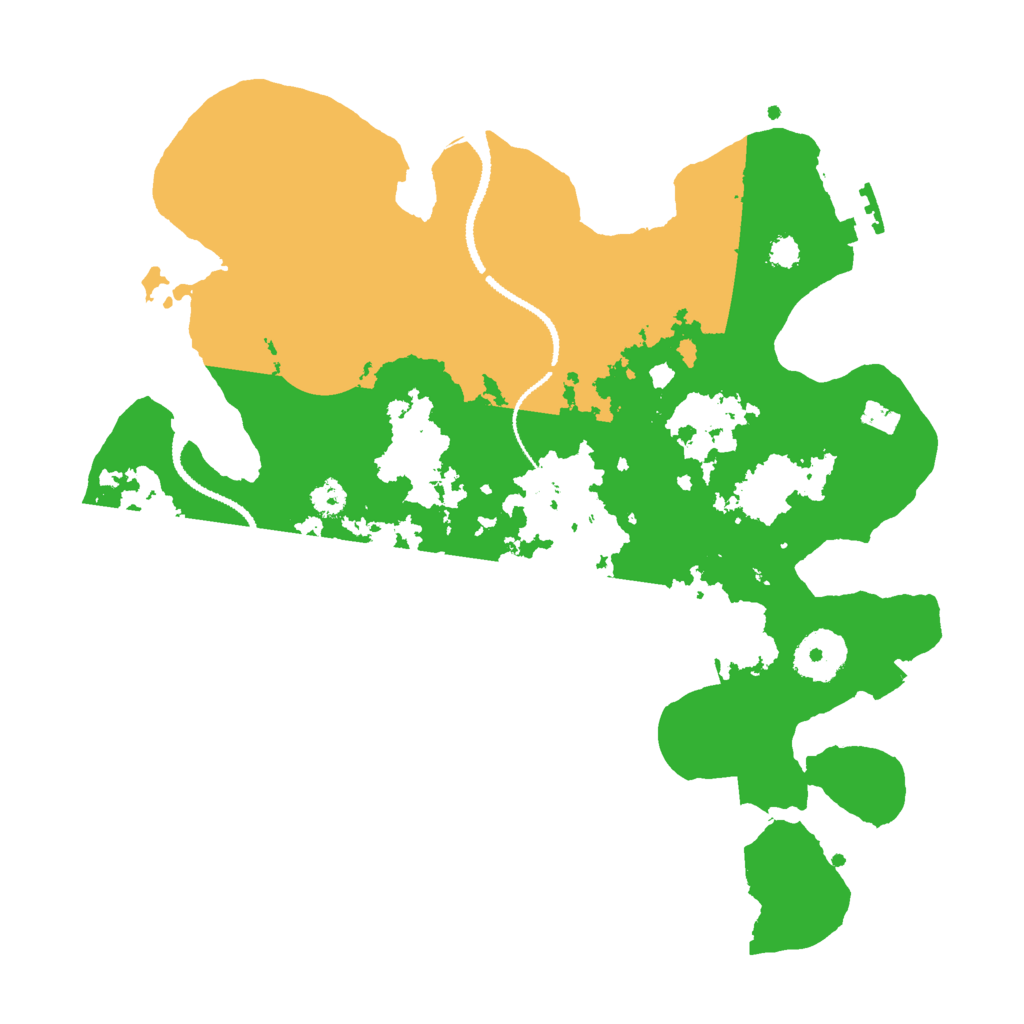 Biome Rust Map: Procedural Map, Size: 3000, Seed: 2115811540