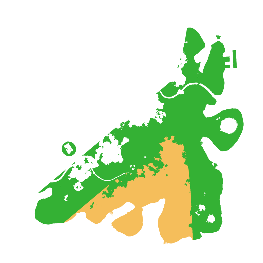 Biome Rust Map: Procedural Map, Size: 3000, Seed: 1522061729