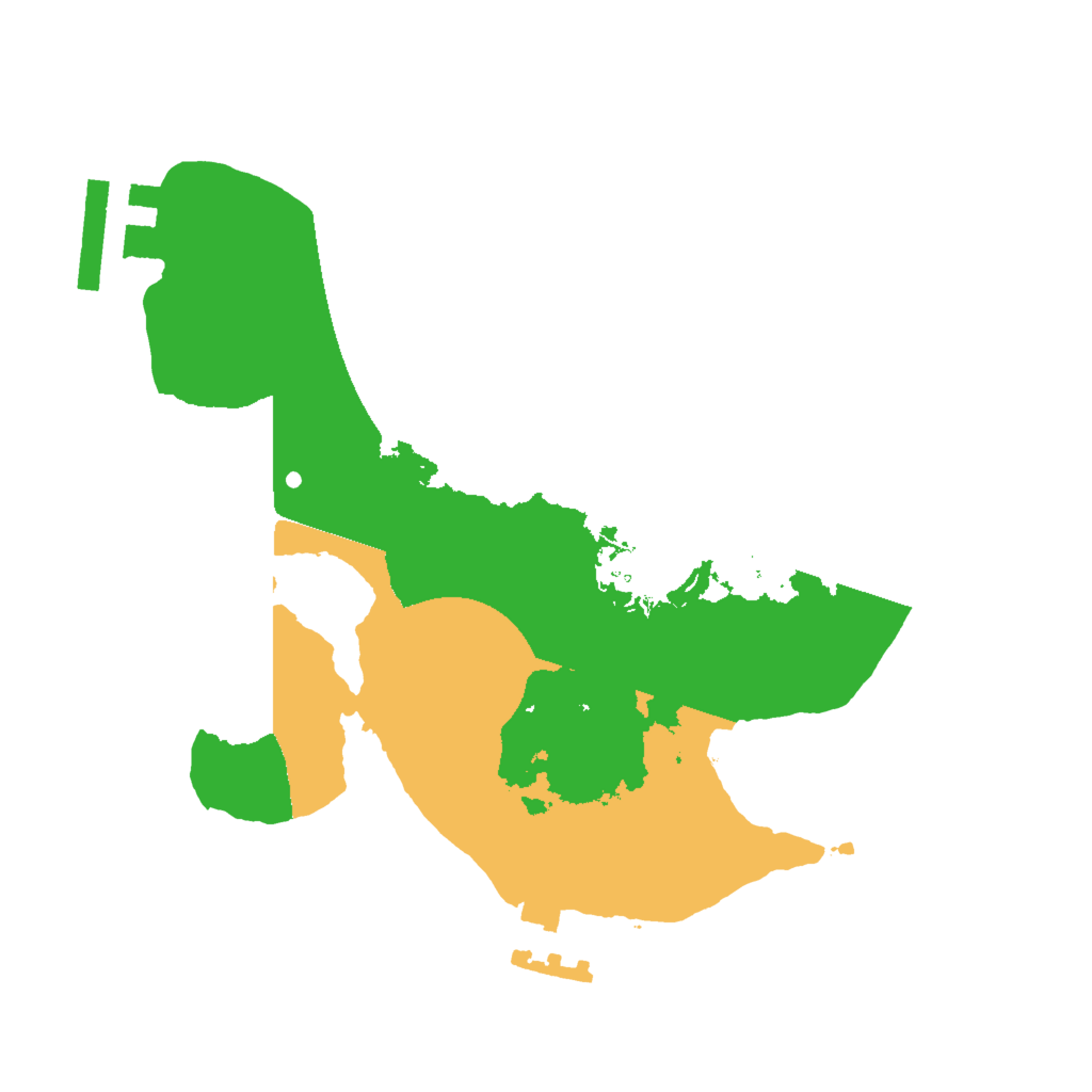 Biome Rust Map: Procedural Map, Size: 2000, Seed: 903441586