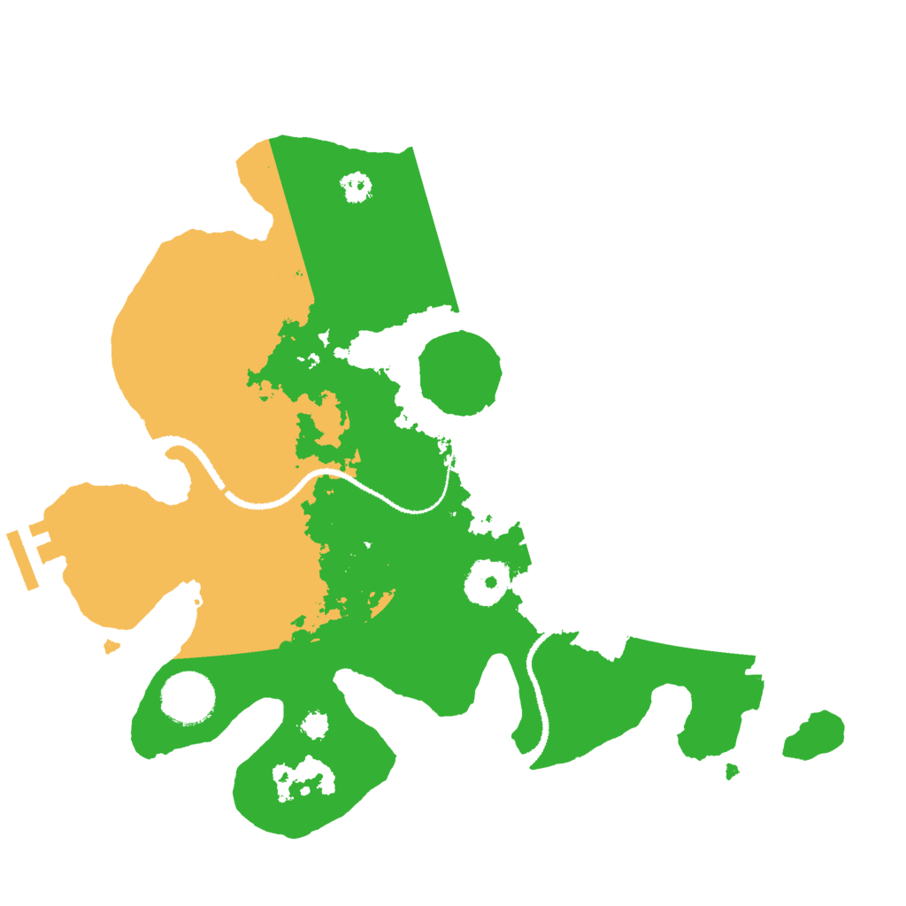 Biome Rust Map: Procedural Map, Size: 3000, Seed: 1656122985