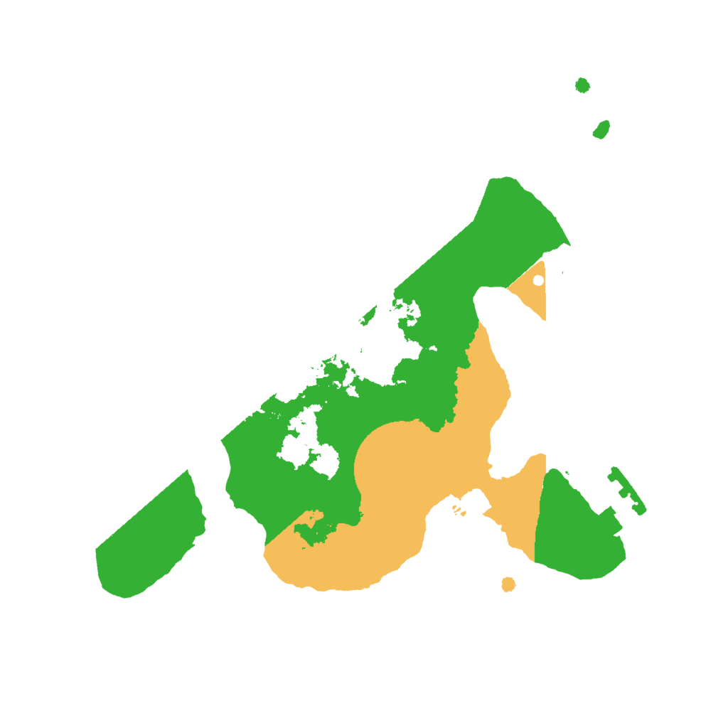 Biome Rust Map: Procedural Map, Size: 2000, Seed: 780093602