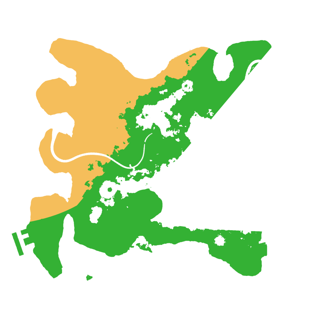 Biome Rust Map: Procedural Map, Size: 2700, Seed: 558862019