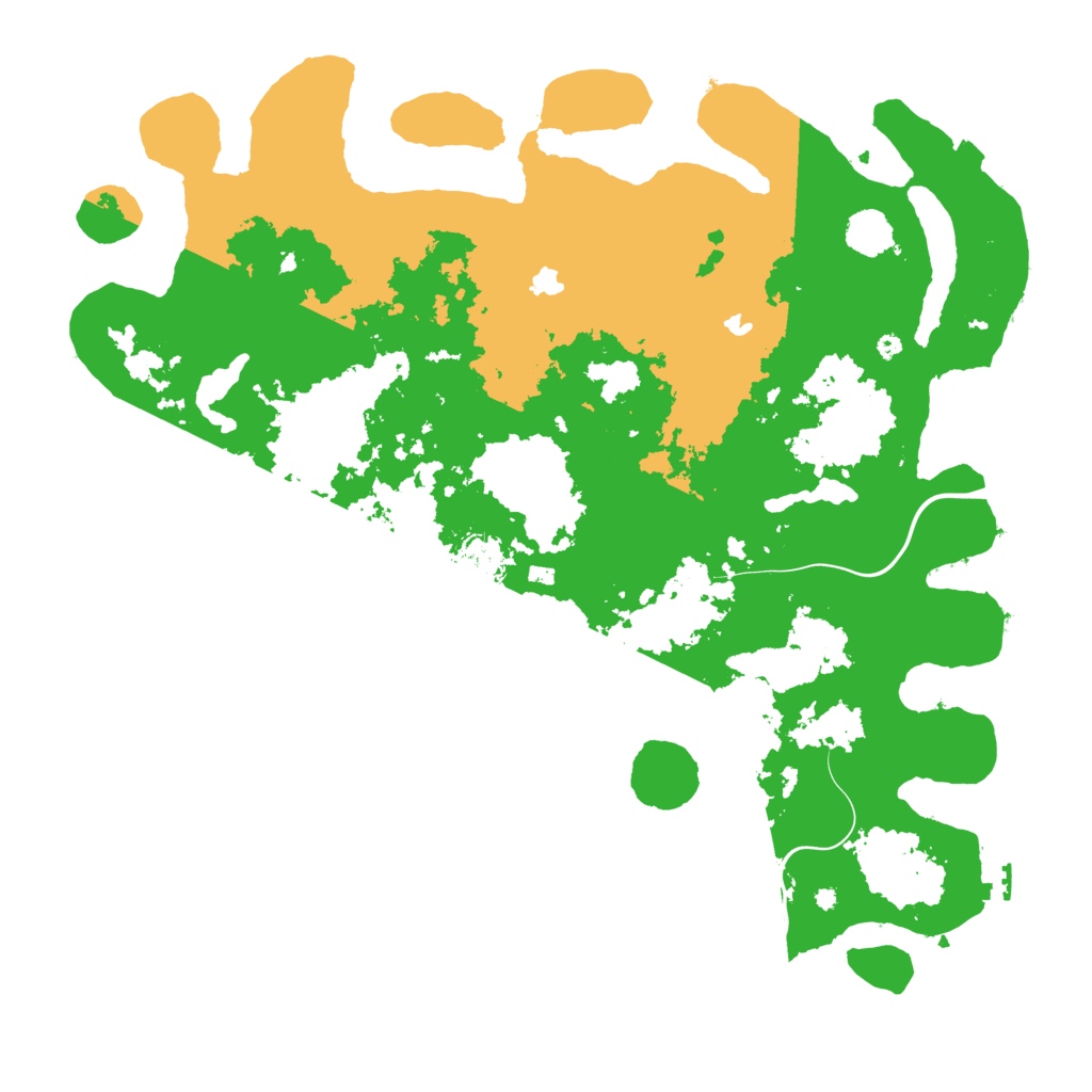 Biome Rust Map: Procedural Map, Size: 4500, Seed: 785992301