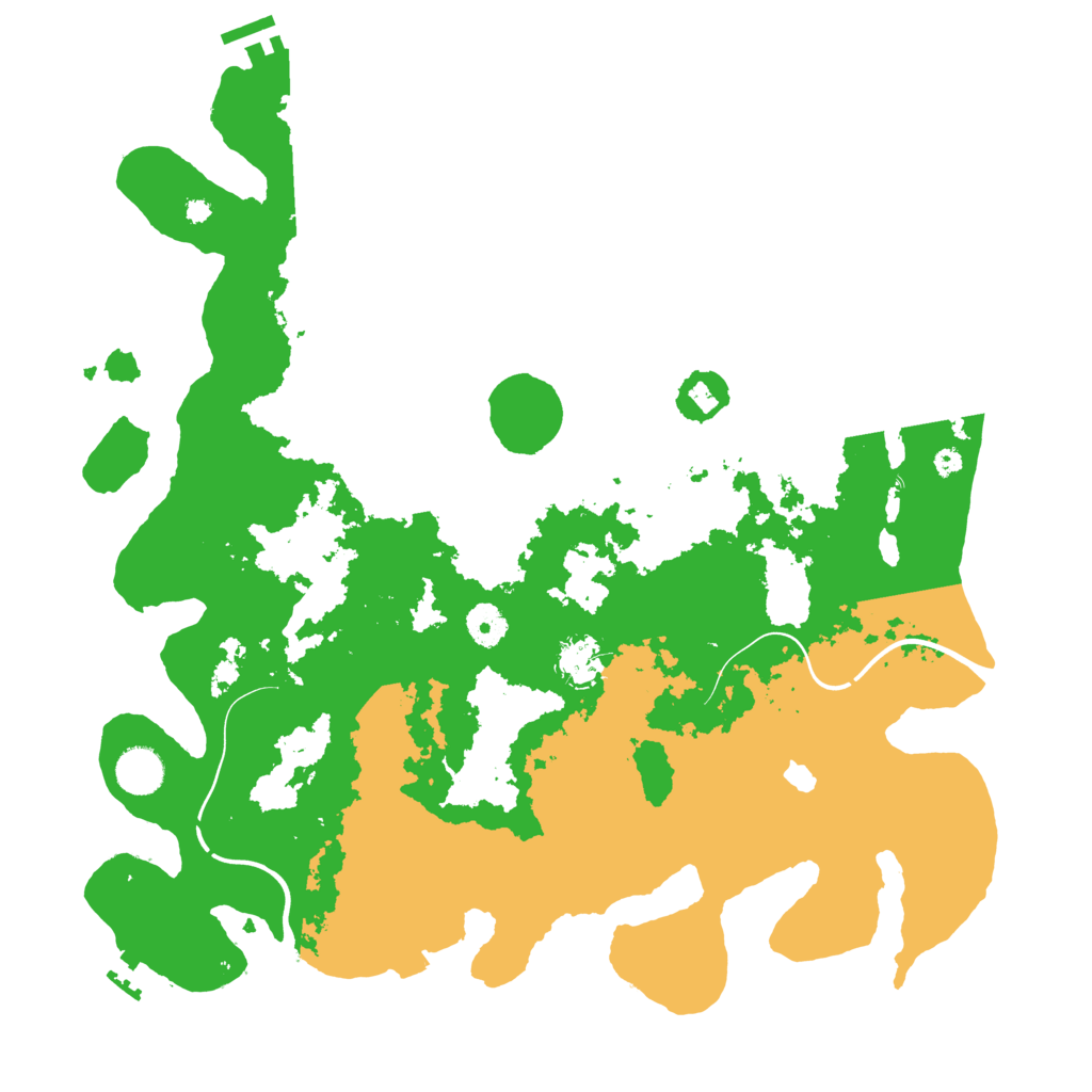 Biome Rust Map: Procedural Map, Size: 4000, Seed: 243152334