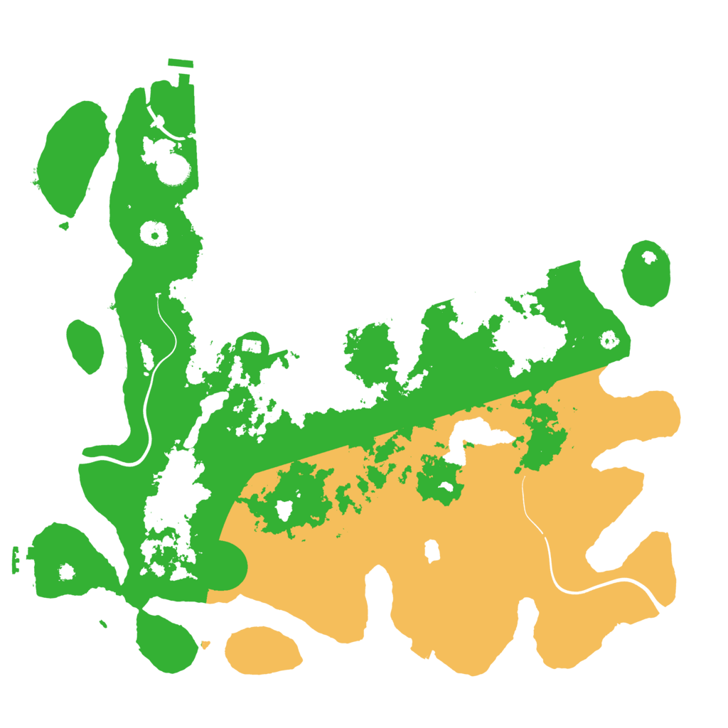 Biome Rust Map: Procedural Map, Size: 4049, Seed: 1350613912