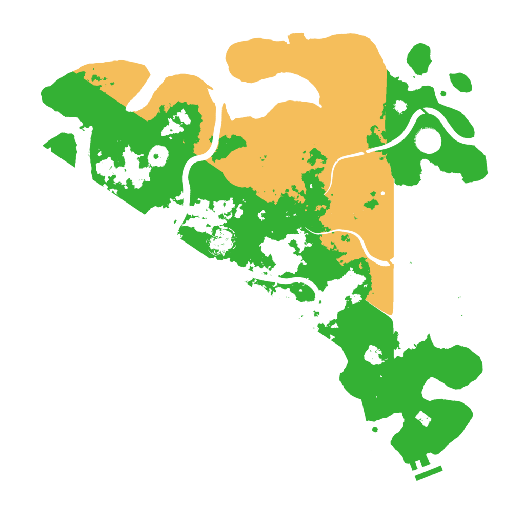 Biome Rust Map: Procedural Map, Size: 3750, Seed: 1311566085