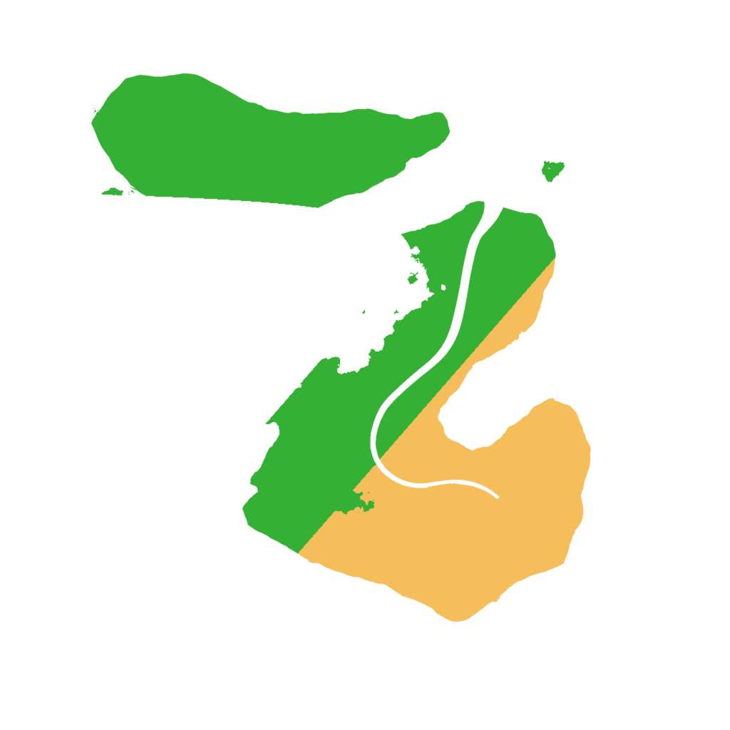 Biome Rust Map: Procedural Map, Size: 1700, Seed: 501