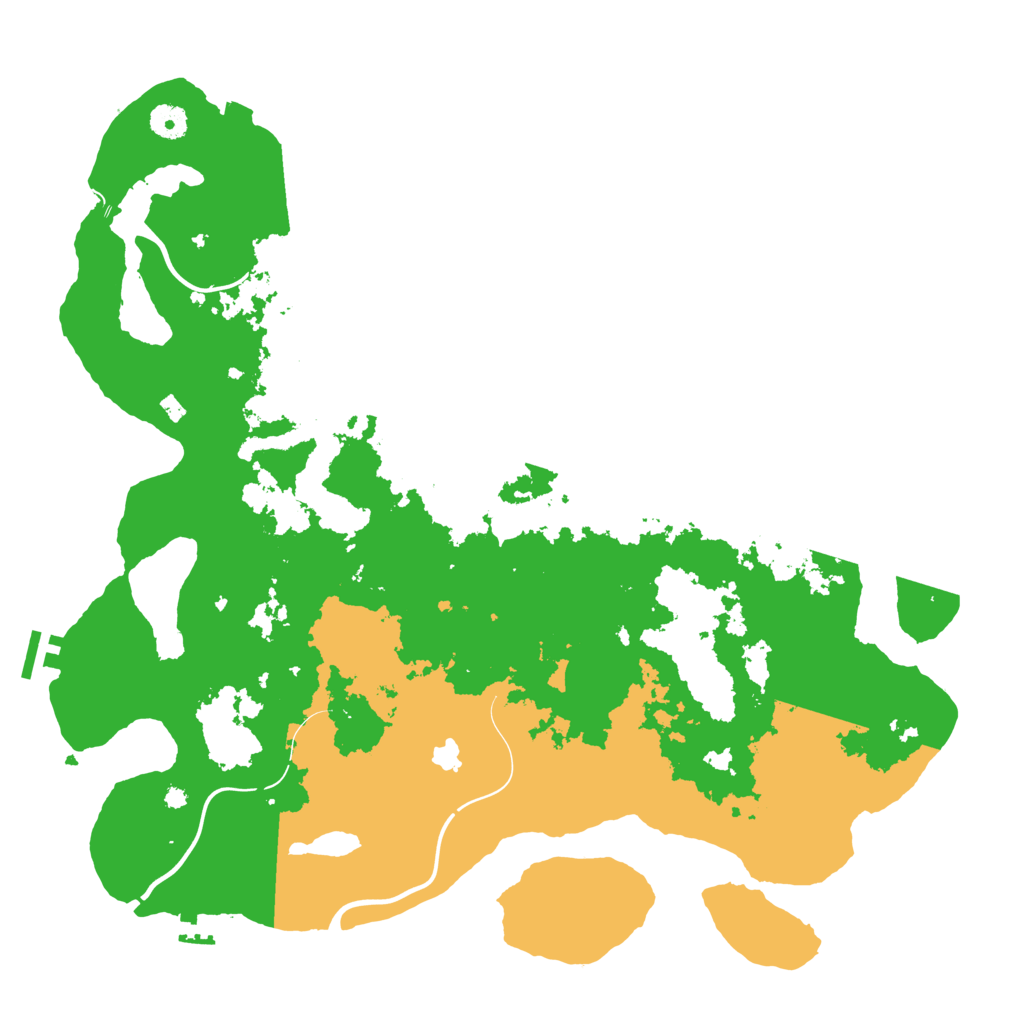 Biome Rust Map: Procedural Map, Size: 4250, Seed: 1848224969