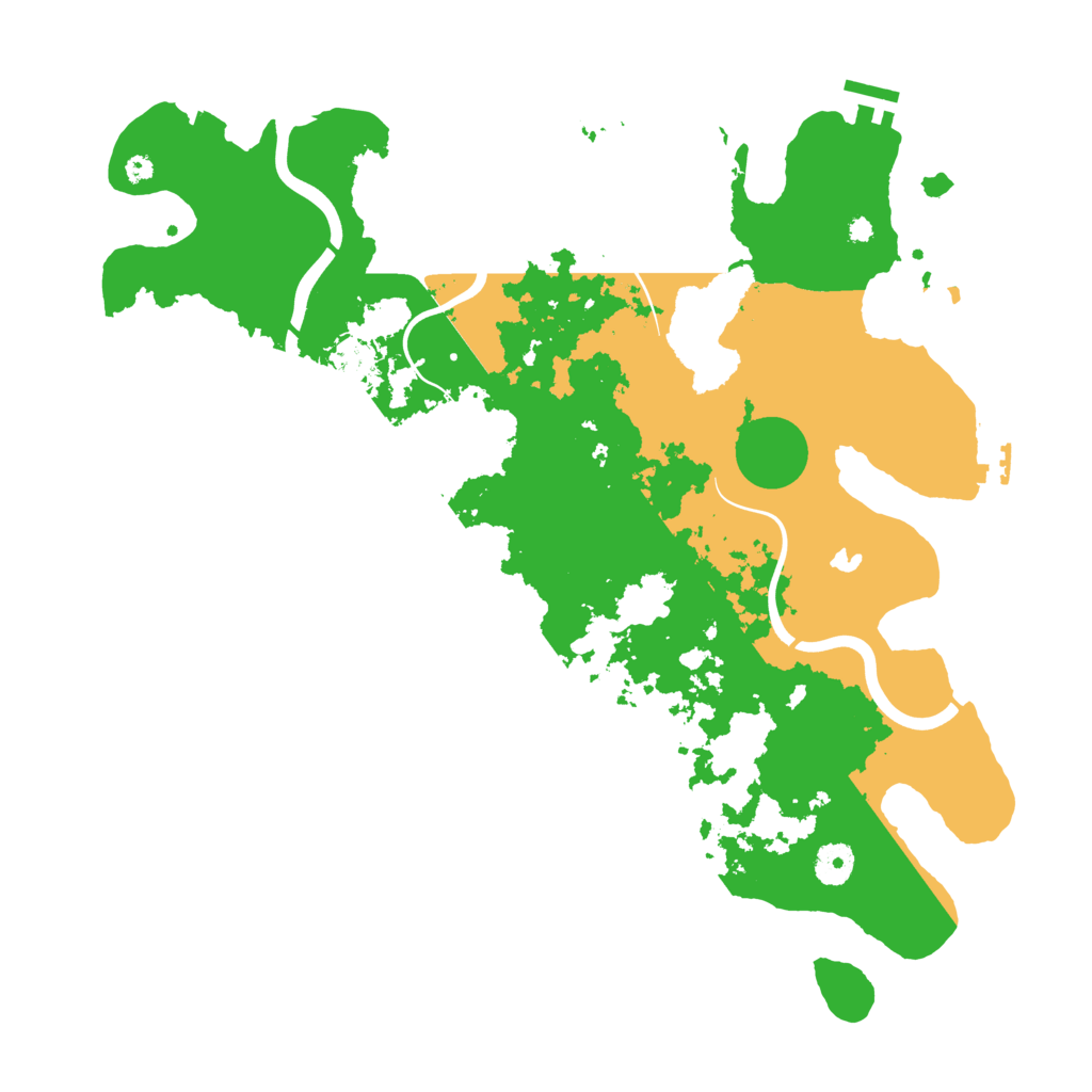Biome Rust Map: Procedural Map, Size: 4000, Seed: 1274949475