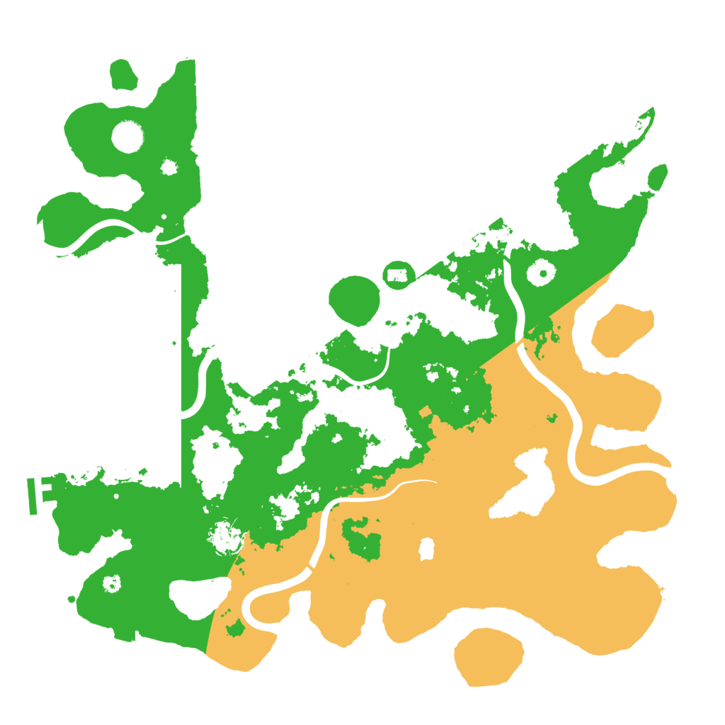 Biome Rust Map: Procedural Map, Size: 4000, Seed: 1063992102
