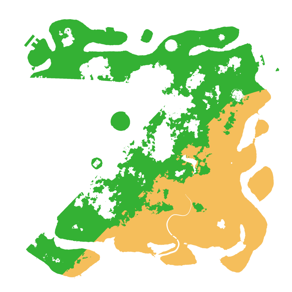 Biome Rust Map: Procedural Map, Size: 4250, Seed: 1183555983