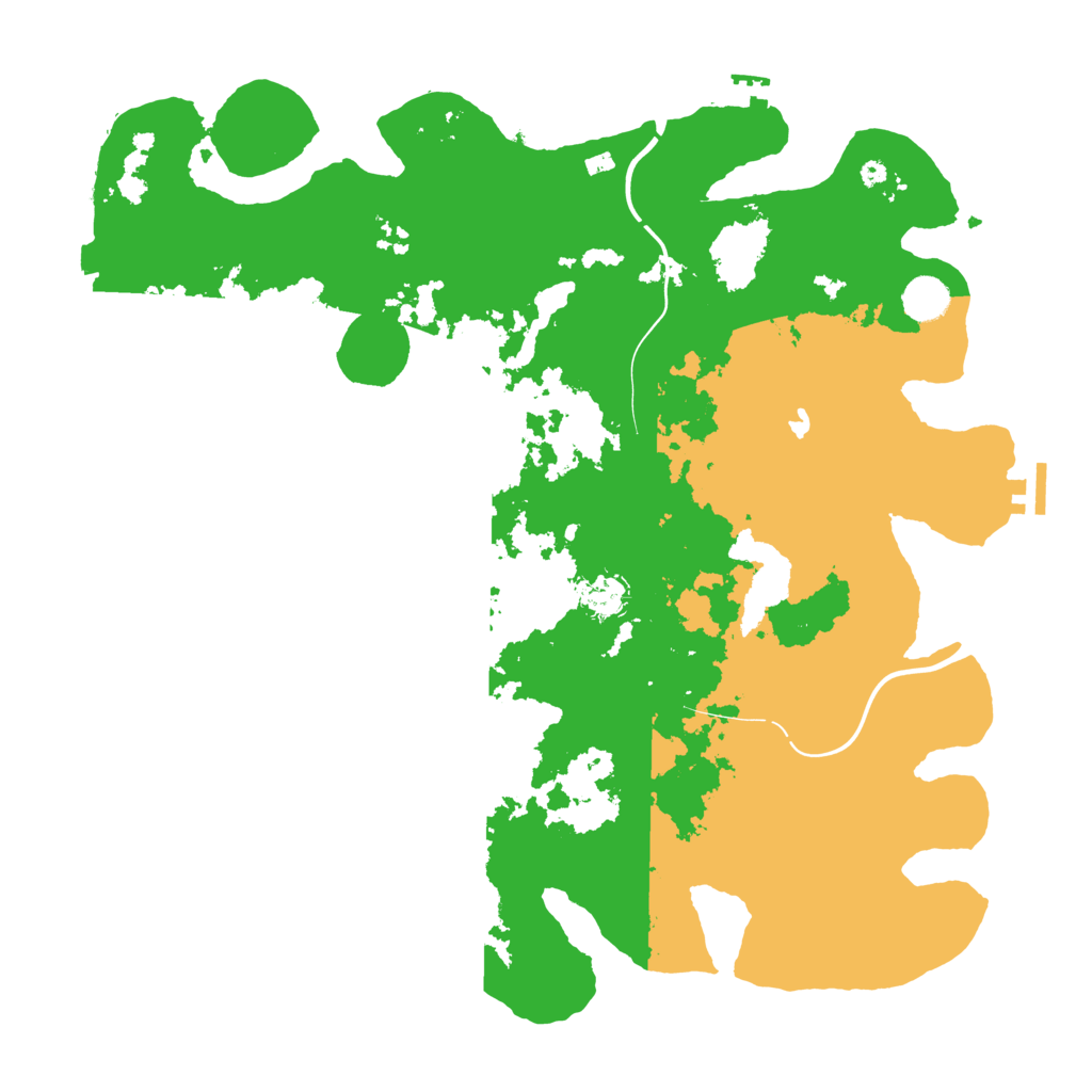 Biome Rust Map: Procedural Map, Size: 4250, Seed: 1273486808