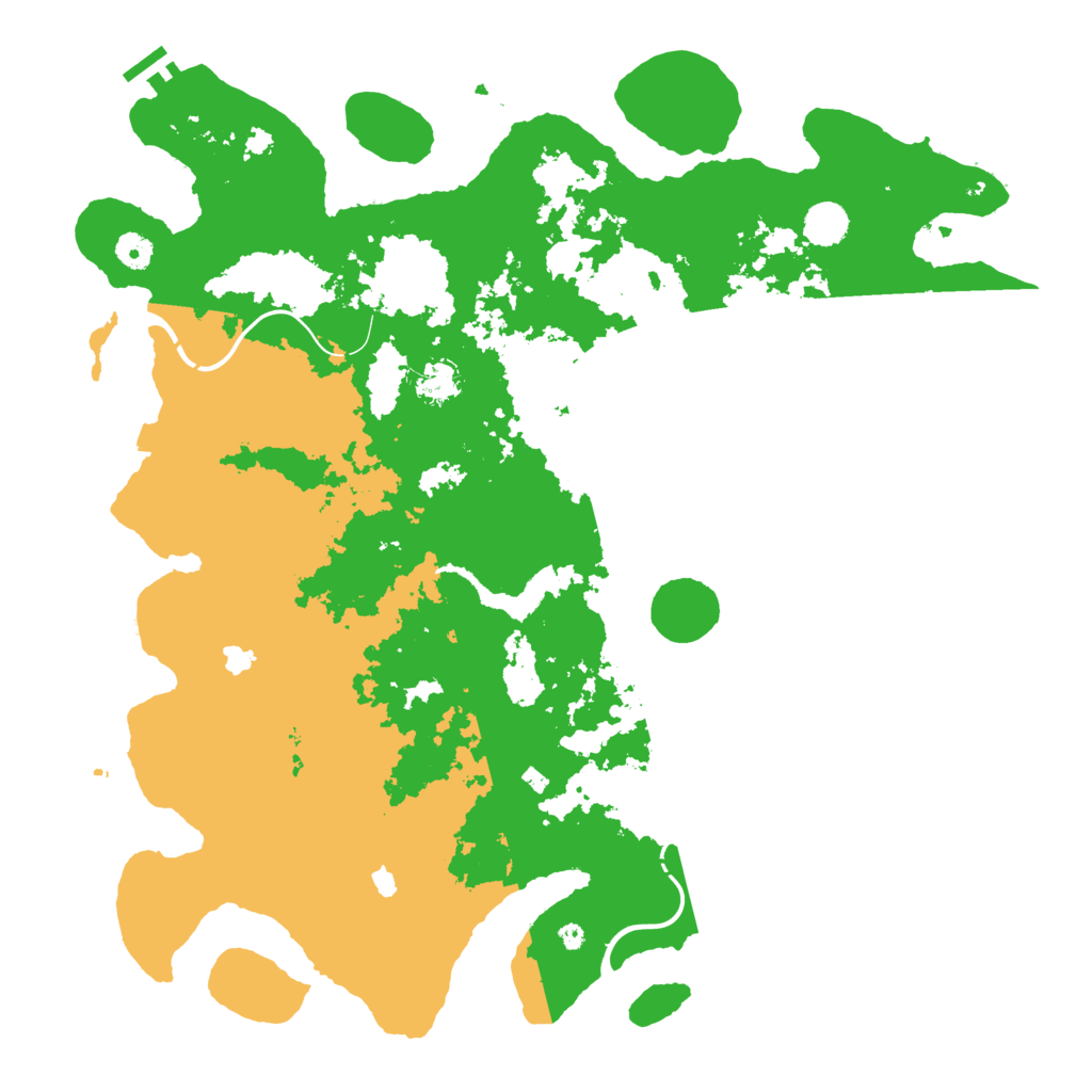 Biome Rust Map: Procedural Map, Size: 4500, Seed: 2141224