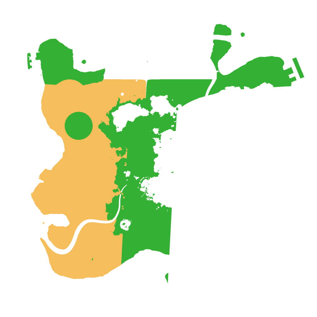 Biome Rust Map: Procedural Map, Size: 3000, Seed: 1731679493