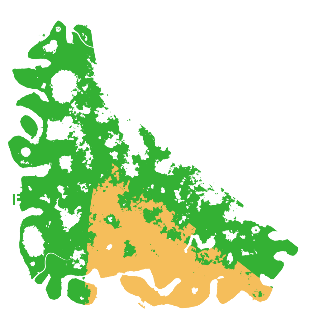 Biome Rust Map: Procedural Map, Size: 6000, Seed: 94119