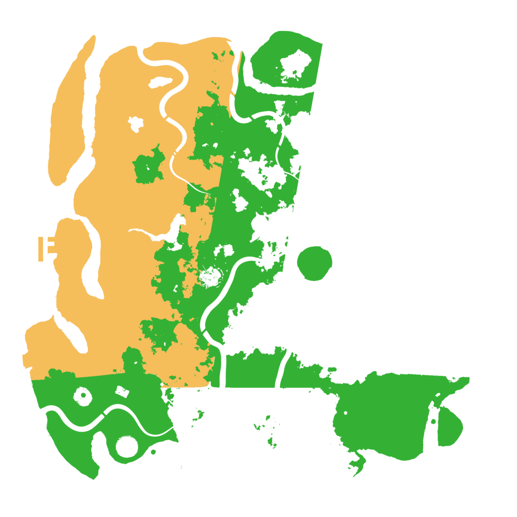 Biome Rust Map: Procedural Map, Size: 4250, Seed: 15562634