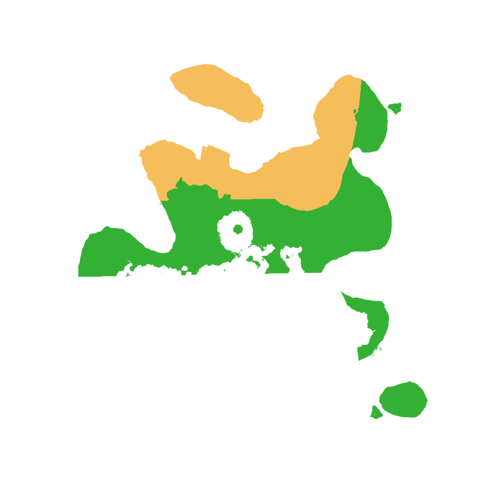 Biome Rust Map: Procedural Map, Size: 2000, Seed: 700819051