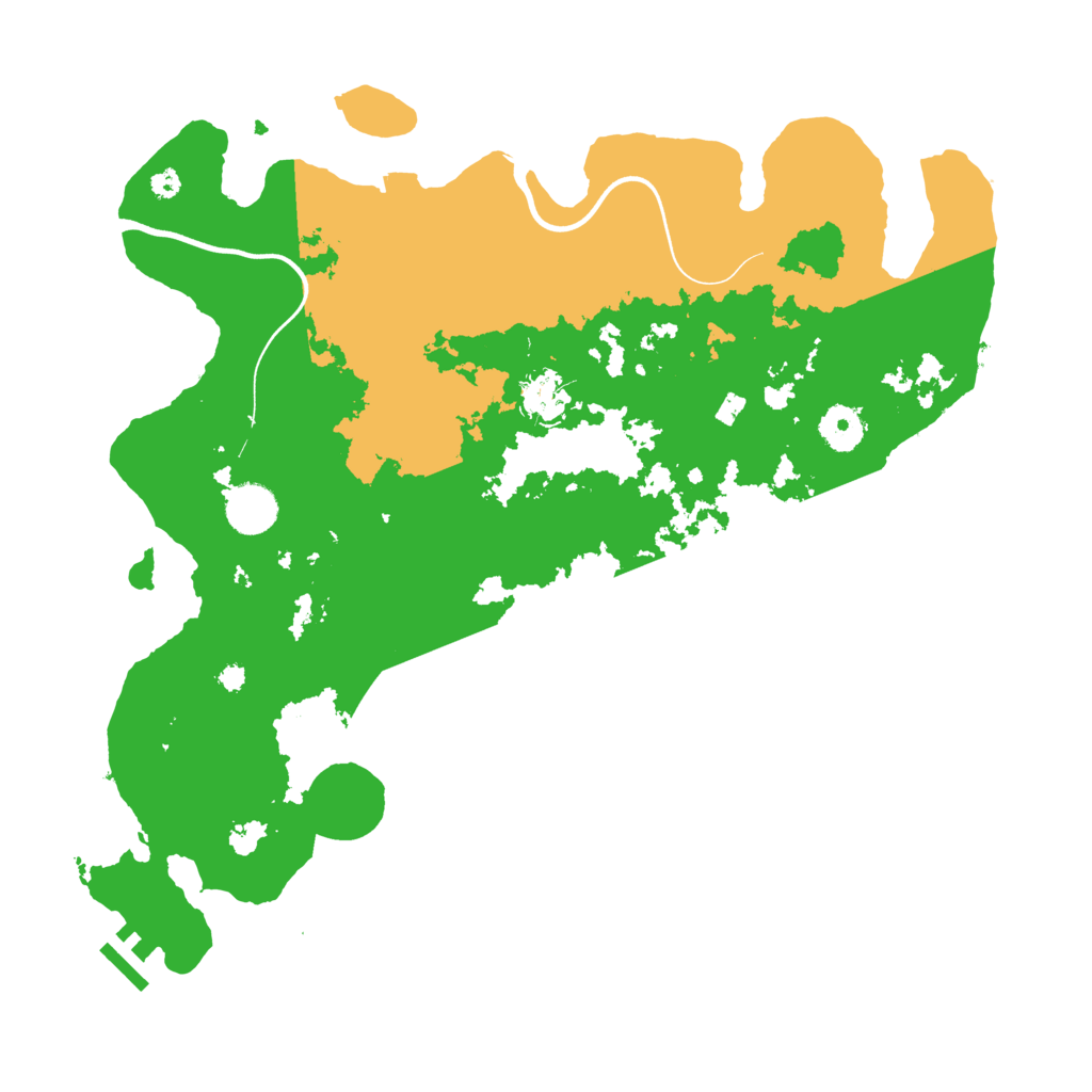 Biome Rust Map: Procedural Map, Size: 3750, Seed: 52023230