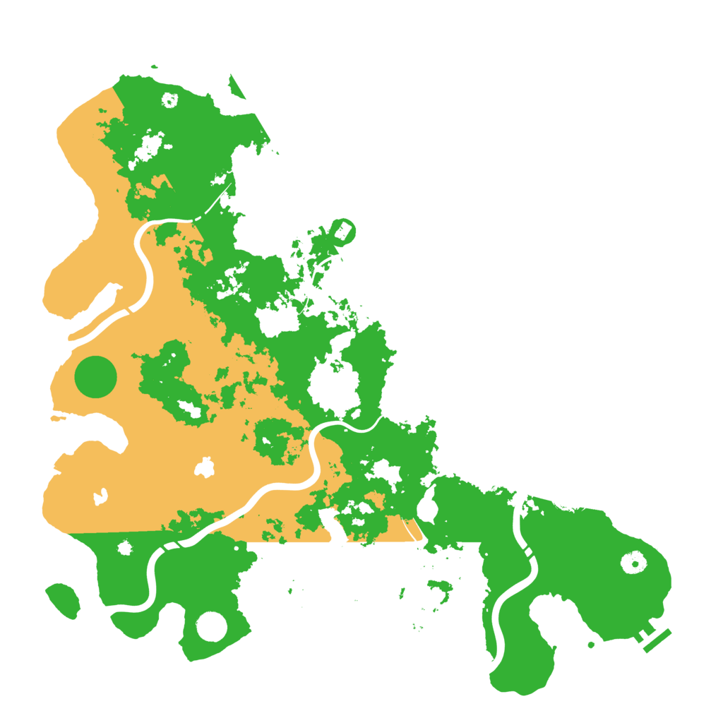 Biome Rust Map: Procedural Map, Size: 4500, Seed: 1506002106