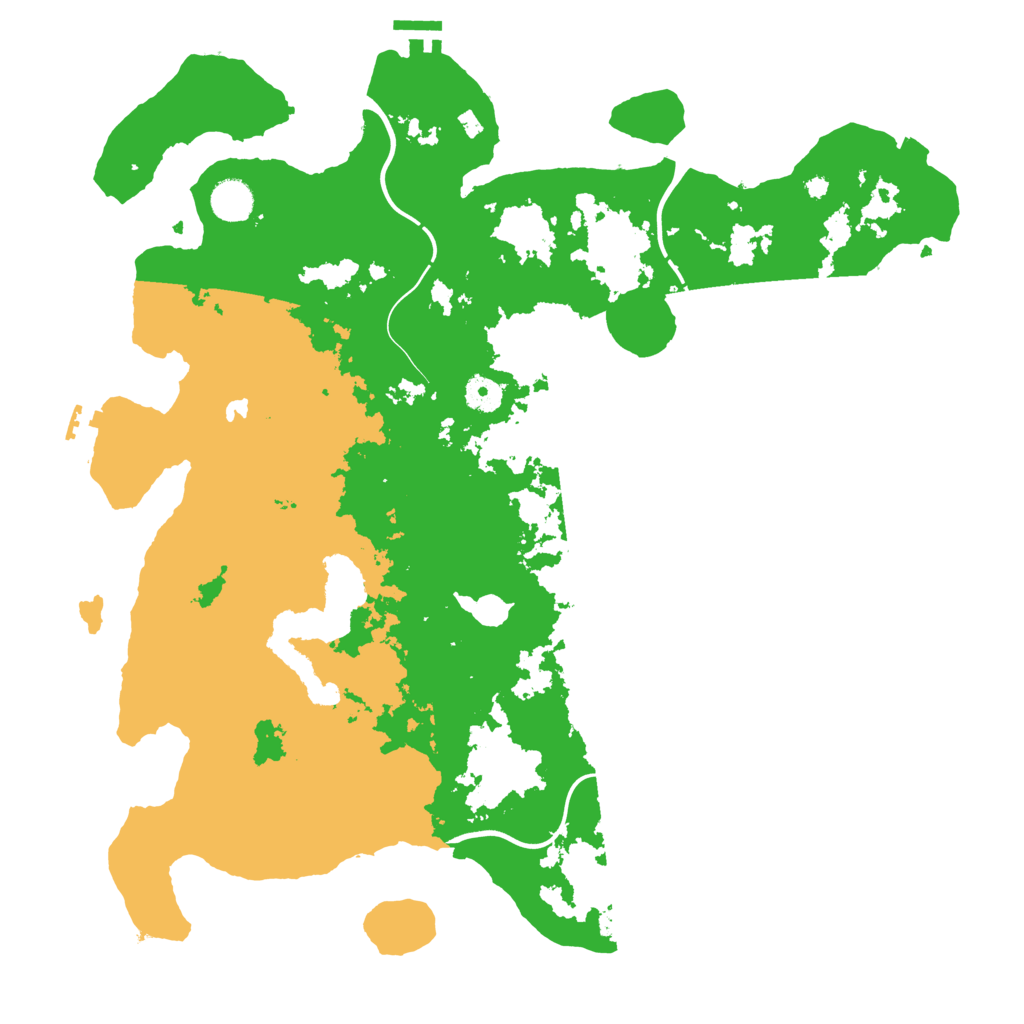 Biome Rust Map: Procedural Map, Size: 4250, Seed: 30012025