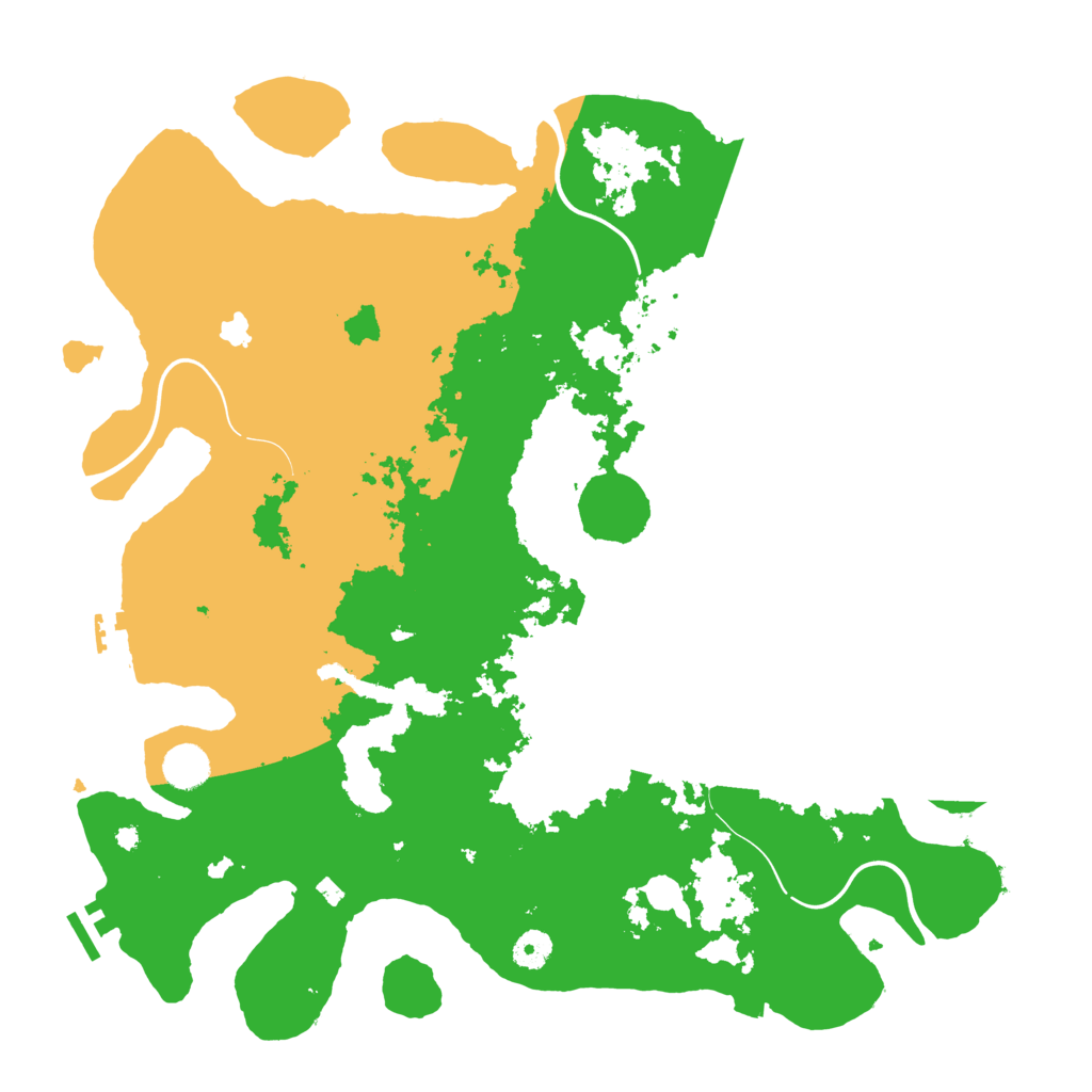 Biome Rust Map: Procedural Map, Size: 4250, Seed: 572416