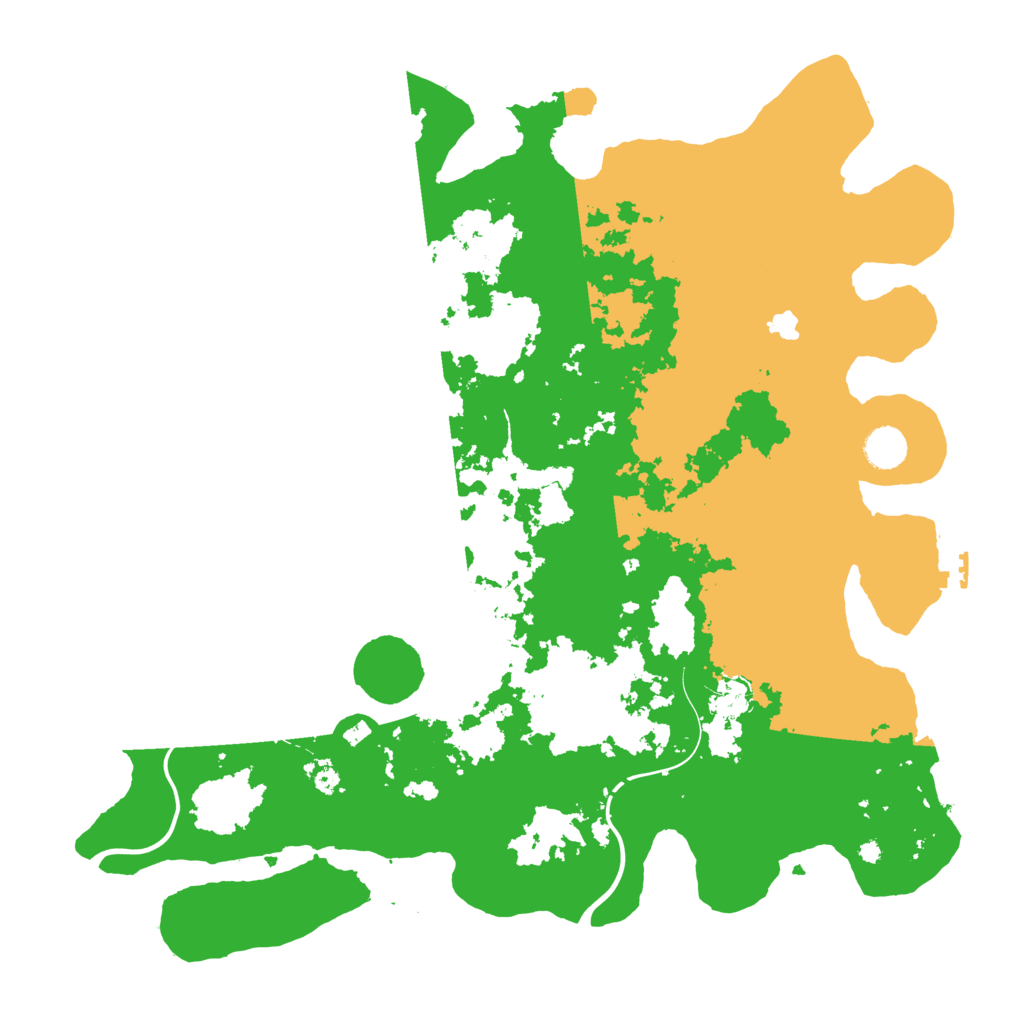 Biome Rust Map: Procedural Map, Size: 4250, Seed: 949680