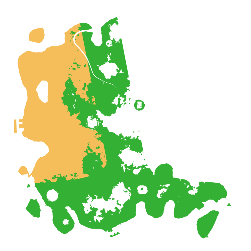 Biome Rust Map: Procedural Map, Size: 3850, Seed: 287990281