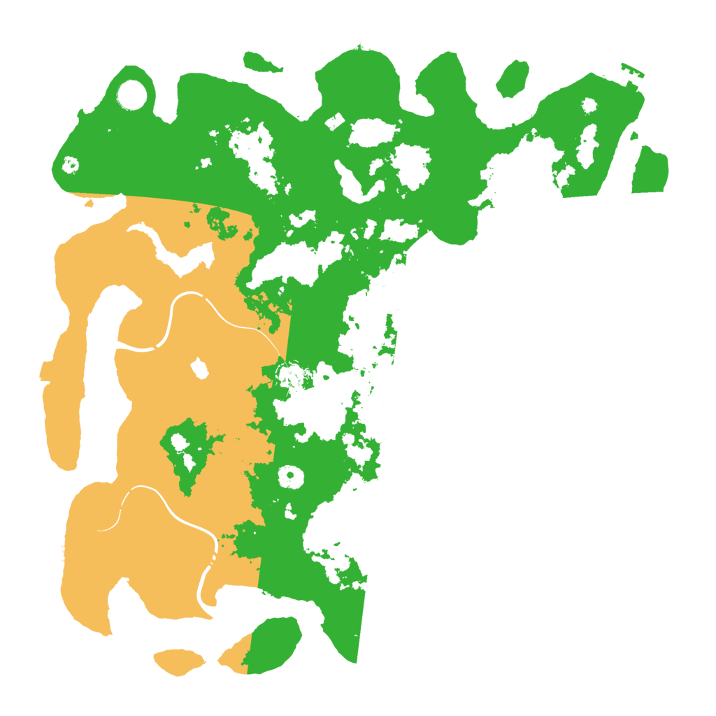 Biome Rust Map: Procedural Map, Size: 4250, Seed: 389605651