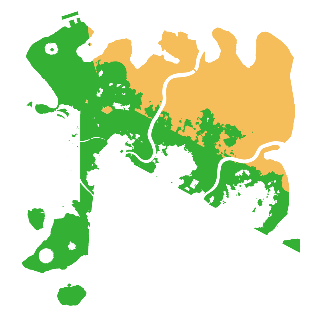 Biome Rust Map: Procedural Map, Size: 3800, Seed: 1227675753