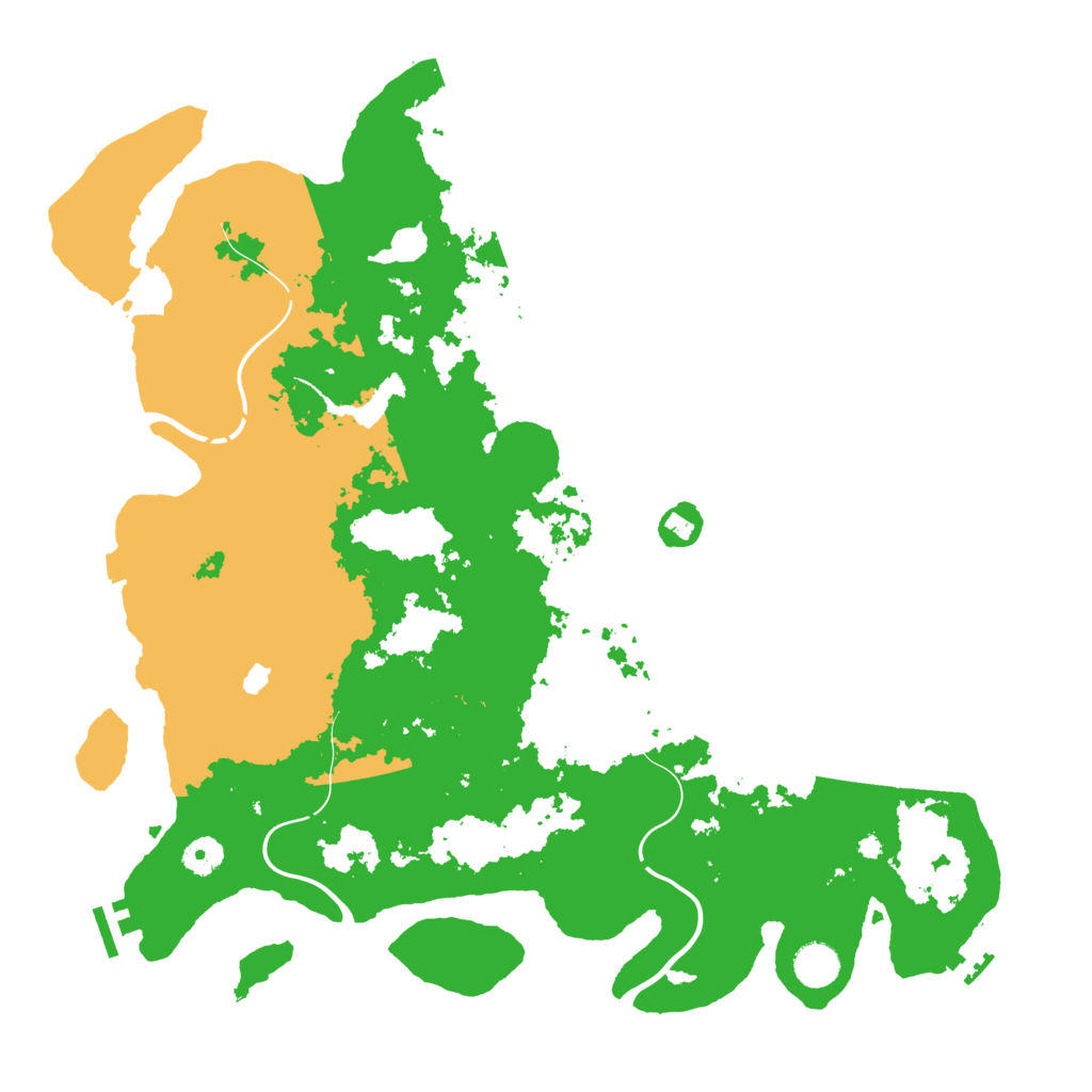 Biome Rust Map: Procedural Map, Size: 4250, Seed: 810565700