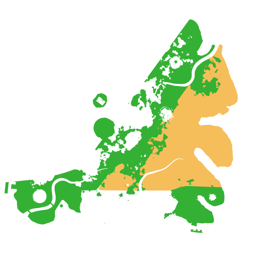 Biome Rust Map: Procedural Map, Size: 3300, Seed: 1330221312