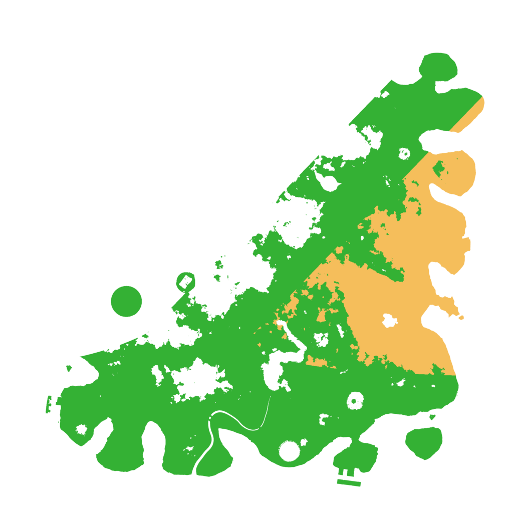 Biome Rust Map: Procedural Map, Size: 4400, Seed: 1552814298