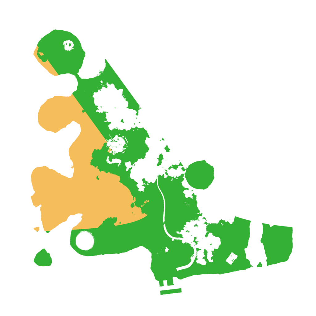 Biome Rust Map: Procedural Map, Size: 3000, Seed: 953020110