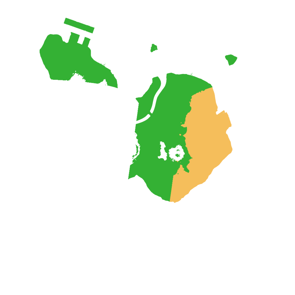 Biome Rust Map: Procedural Map, Size: 1950, Seed: 134388