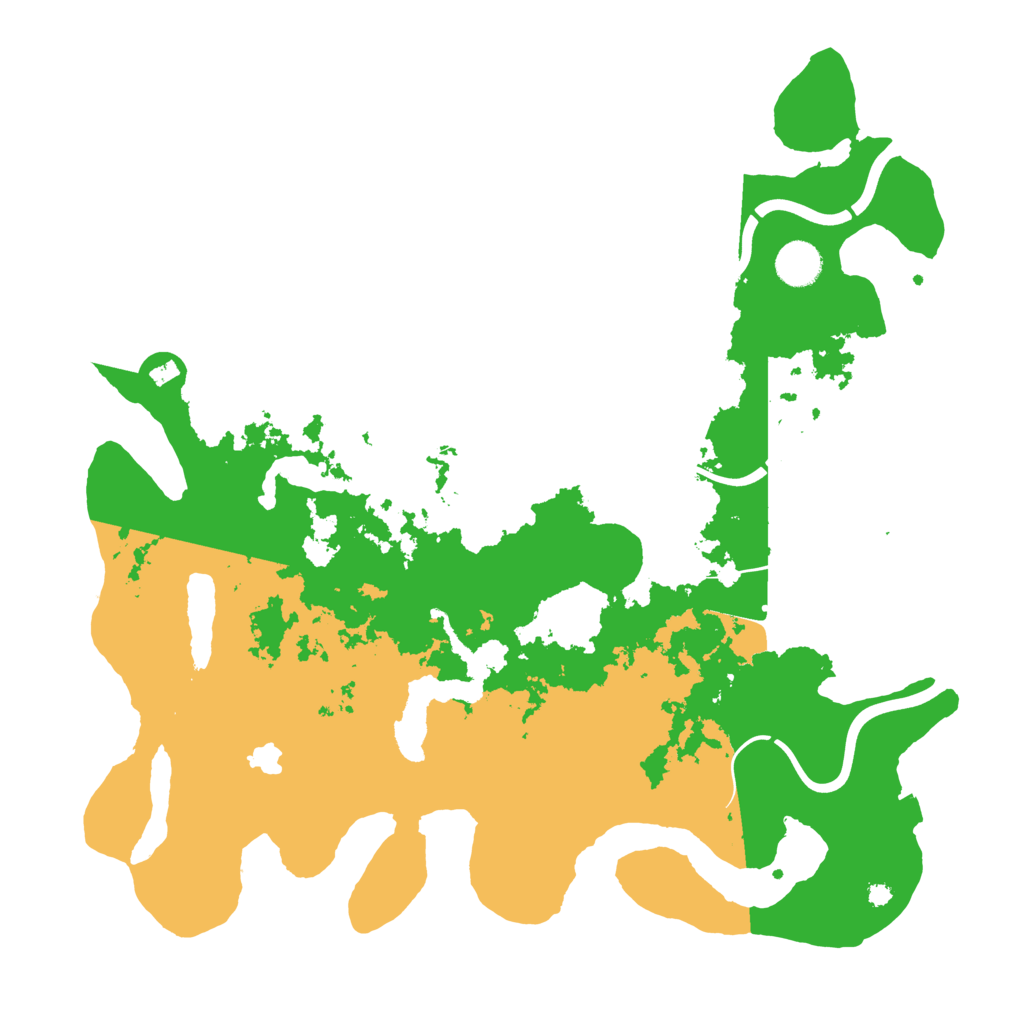 Biome Rust Map: Procedural Map, Size: 4000, Seed: 2480