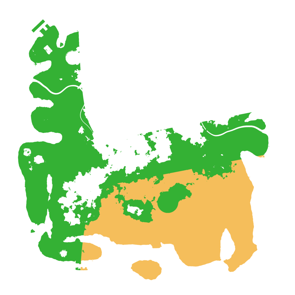 Biome Rust Map: Procedural Map, Size: 3750, Seed: 324202402
