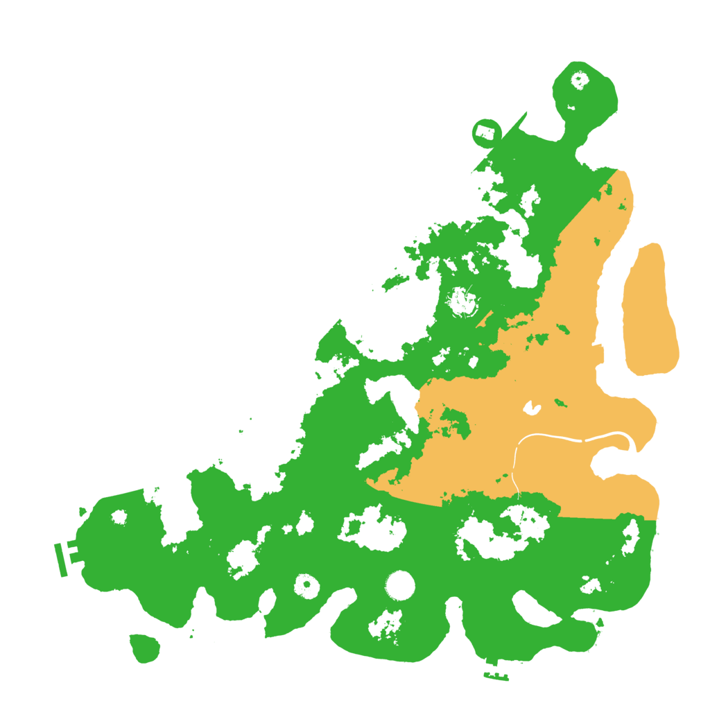 Biome Rust Map: Procedural Map, Size: 4250, Seed: 1339313495