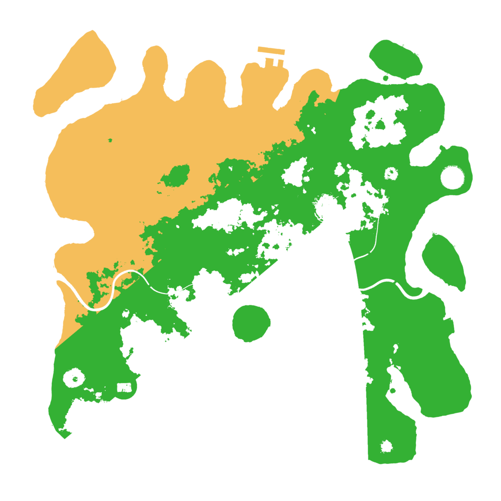 Biome Rust Map: Procedural Map, Size: 3750, Seed: 1891695043