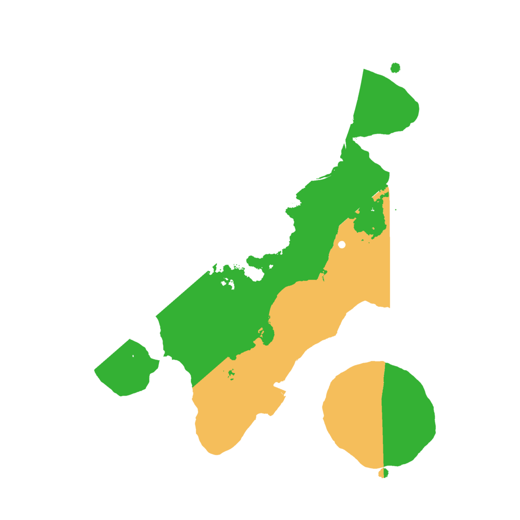 Biome Rust Map: Procedural Map, Size: 2100, Seed: 350