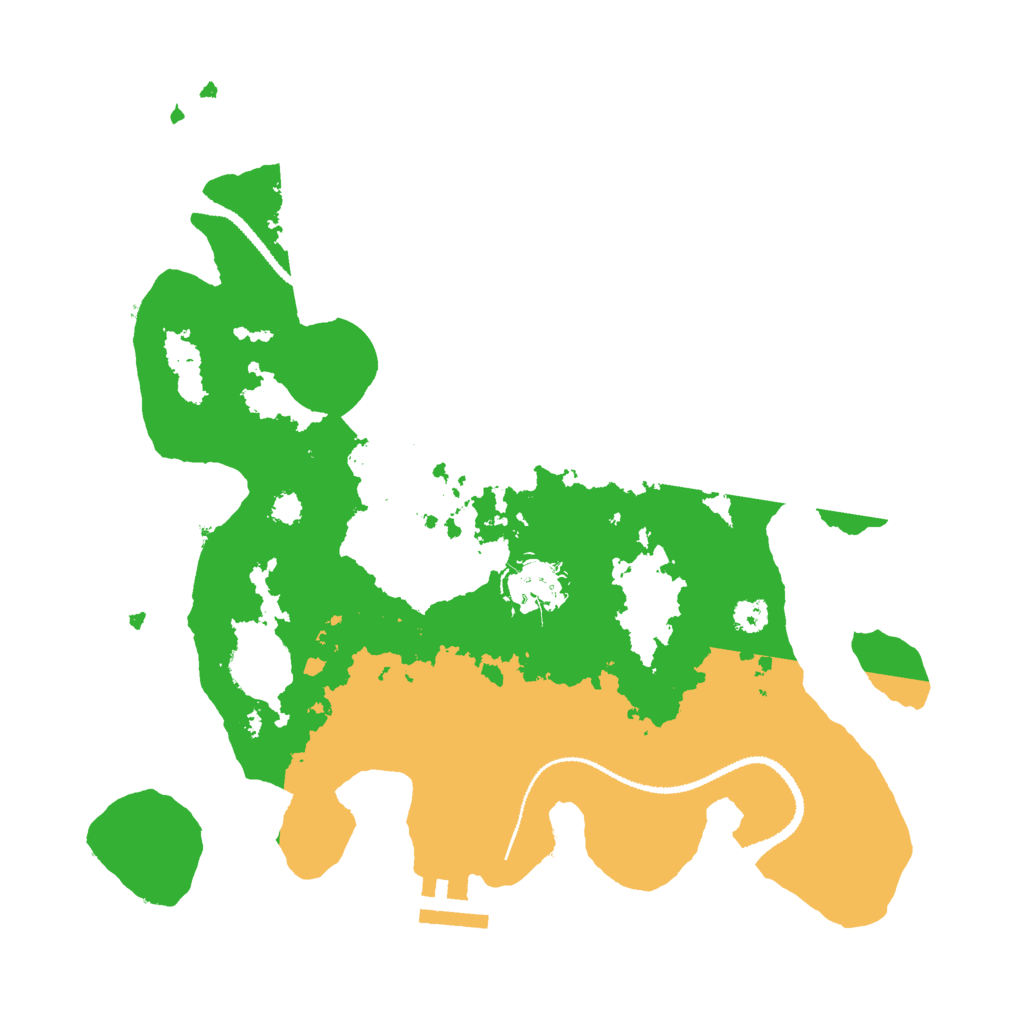 Biome Rust Map: Procedural Map, Size: 3000, Seed: 415043064