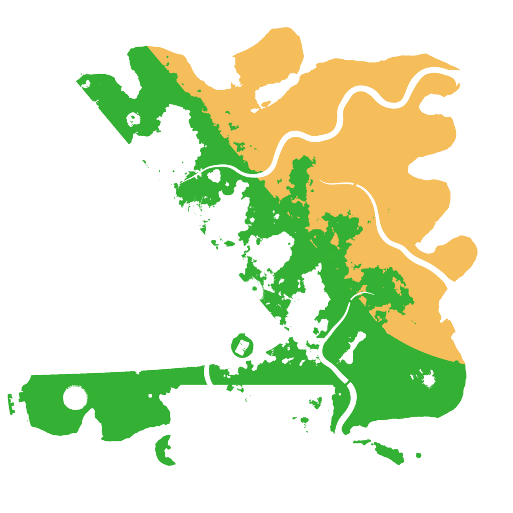 Biome Rust Map: Procedural Map, Size: 3750, Seed: 29722796