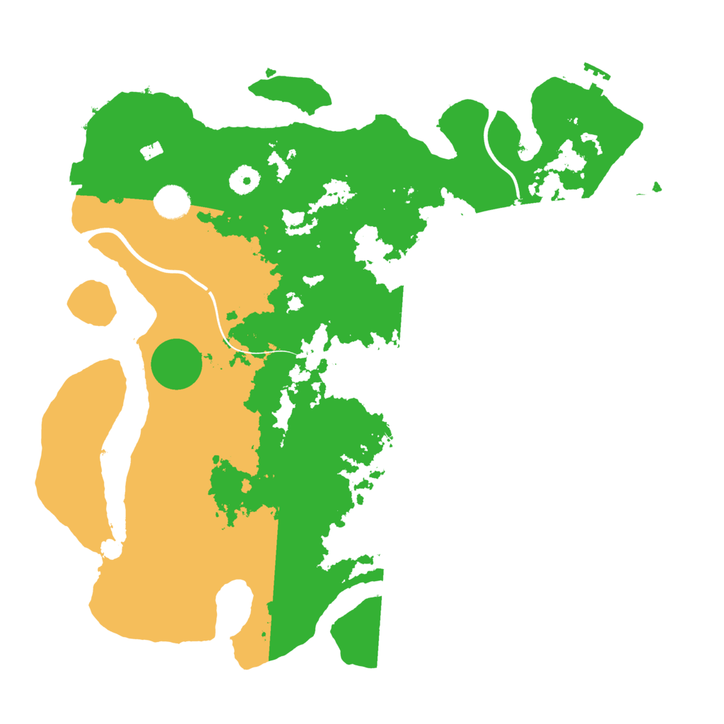 Biome Rust Map: Procedural Map, Size: 3750, Seed: 256086569