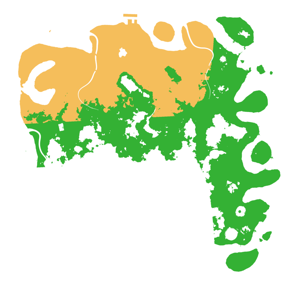 Biome Rust Map: Procedural Map, Size: 4250, Seed: 971588