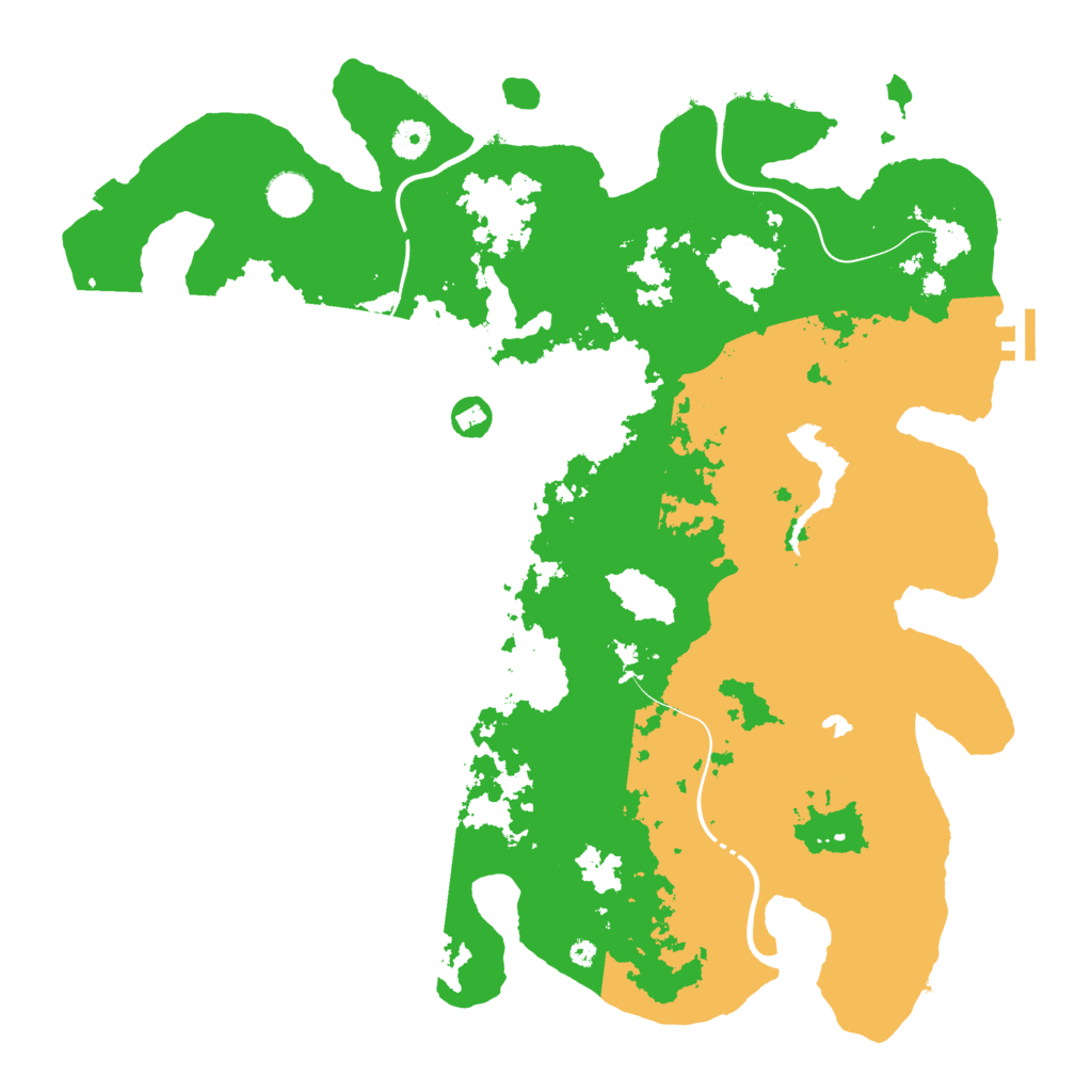 Biome Rust Map: Procedural Map, Size: 4250, Seed: 495624470