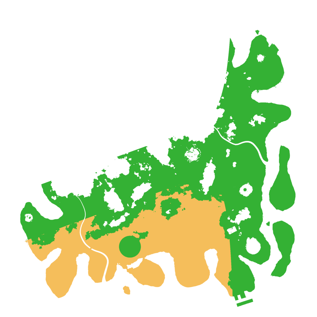 Biome Rust Map: Procedural Map, Size: 3850, Seed: 347242143