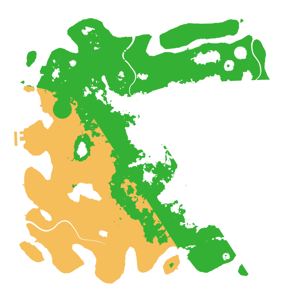 Biome Rust Map: Procedural Map, Size: 4250, Seed: 205210