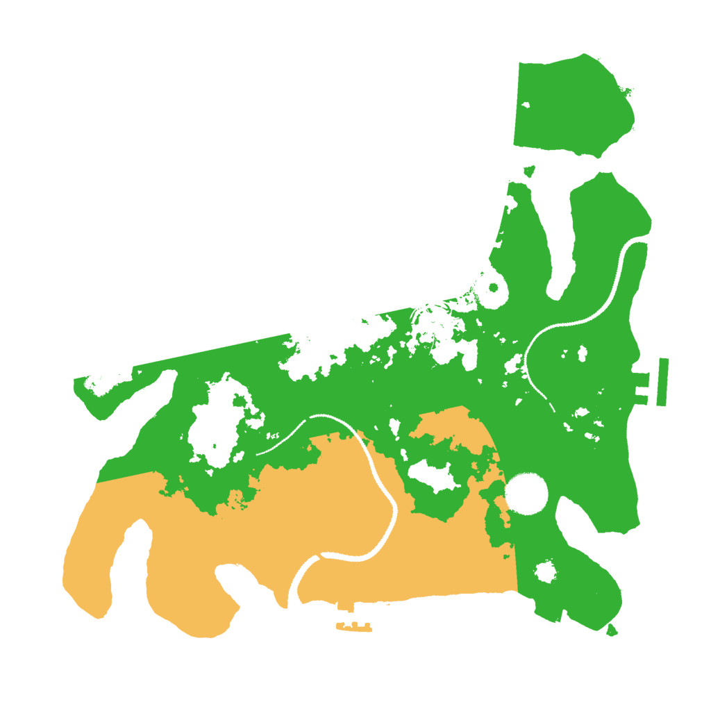 Biome Rust Map: Procedural Map, Size: 3000, Seed: 1963379302