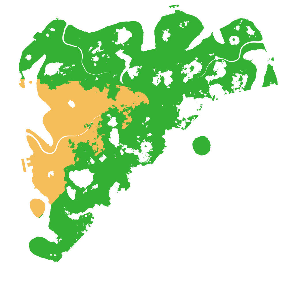 Biome Rust Map: Procedural Map, Size: 4500, Seed: 1898964760