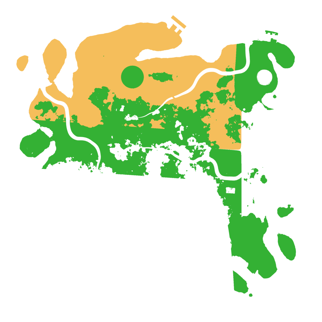 Biome Rust Map: Procedural Map, Size: 3750, Seed: 1821165539