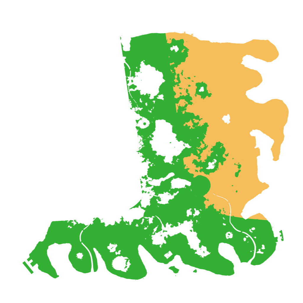 Biome Rust Map: Procedural Map, Size: 4250, Seed: 1963169827